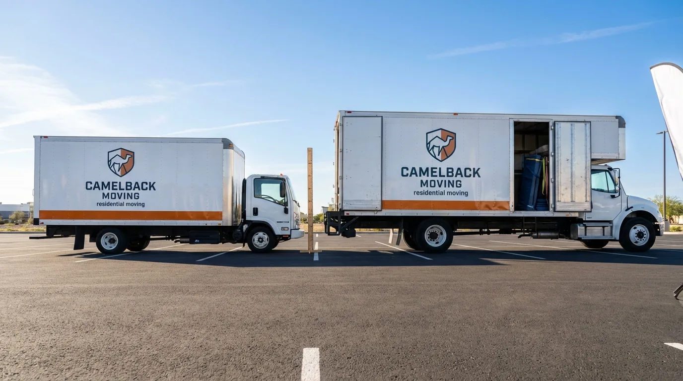 Moving truck size capacity guide in Williamston